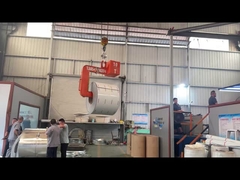 Largura A1060 0.2mm-1mm Espessura Pré-pintado Alumínio bobina Alumínio folha de telhado