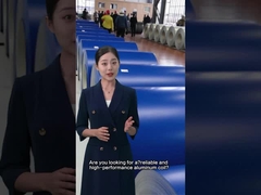 Revestimento PE / PVDF A1100 bobina de alumínio pintada para venda de materiais de construção