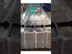 Folhas de telhado de alumínio corrugado de qualidade personalizado